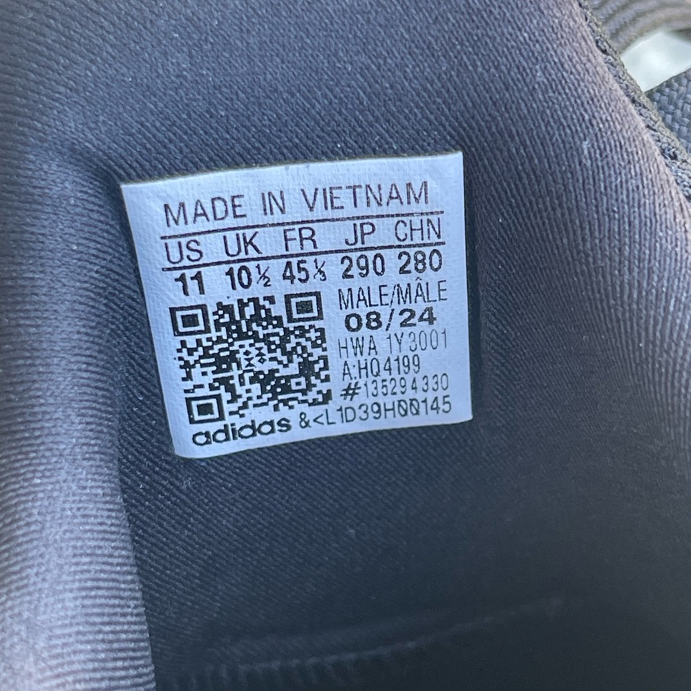 Adidas Ultraboost 1.0 Triple Black Athletic Sneakers - Picture 7 of 10